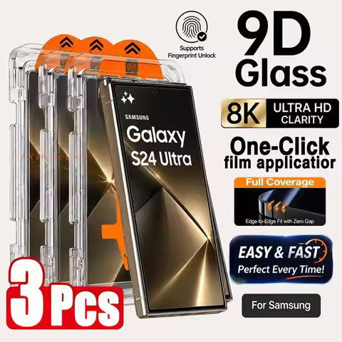 3Pcs HD Screen Protectors For Samsung S26 Ultra S26 S25 Ultra A56 S24 S25 Edge S22 S23 Galaxy A55 A3