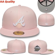 Atlanta Braves Cap Fitted Hat Summer Flat Brim Cap Baseball Cap Sun Hat LLWW