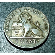 Belgium Leopold II 1 Centime 1902