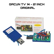 Gacun regulator tv tabung 14 dan 21 inch original merk gacun/power supply Gacun MK 14 - 21" pengganti regulator tv tabung dan rakitan komponen elektronik,power suplay penganti komponen electronic