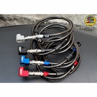 Valve Release Braided Cable N-PROJECT+Stainless Steel Length 36 Inches There Are 45 And 90 Heads 4 C