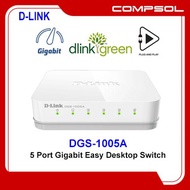 D-Link DGS-1005A 5-Port Gigabit Desktop Switch