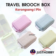 Travel Brooch Box Travel Pin Box Kerongsang Box Medicine Pil Box Kotak Brooch Kotak Kerongsang Kotak