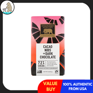 Endangered Species Chocolate, Cacao Nibs + Dark Chocolate, 72% Cocoa, 3 oz (85 g)[PRE-ORDER]