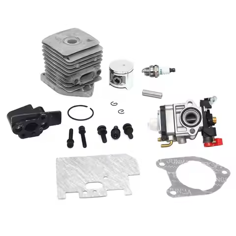Cylinder Piston Kit Fit For 25CC Homelite Trimmer Blower B25C B25S BC800 BC900 C300 UT20696 D725CD U