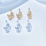 Spacer Beads 14K Color Preservation 18K Kitten DIY