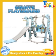 3 In 1 Kids Slide GIRRAFE PLAYGROUND Indoor Gelongsor Baby Mainan Slides Play Set Outdoor Mini Playground