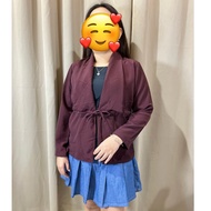 2 in 1 Blazer Top Plus Inner Attached LD 90cm Blazer Model + Long Sleeve Inner for Appearance ELEGAN
