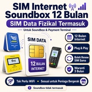 Soundbox SIM Card (Untuk Soundbox Tanpa WiFi) | Plug & Play 12 Bulan