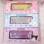 my melody 無限鍵盤 ⌨️ Keyboard kuromi 玉桂狗 肉桂狗 cinnamoroll 公仔 卡通 生日禮物 送禮 實用 日用品