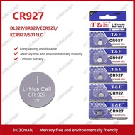 3V Lithium Batteries CR927 CR 927 For Remote Control Laser Light Toy Clock Watch DL927 BR927 BR927-1