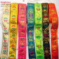 [Embroidery Patch] 4cm Ethnic Lace Miao Ethnic Clothing Accessories Lace Clothing Accessories Minori