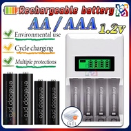 🔋 Panesonic Eneloop AA battery AAA  Rechargeable Batteries 950mah 2550mah battery charger