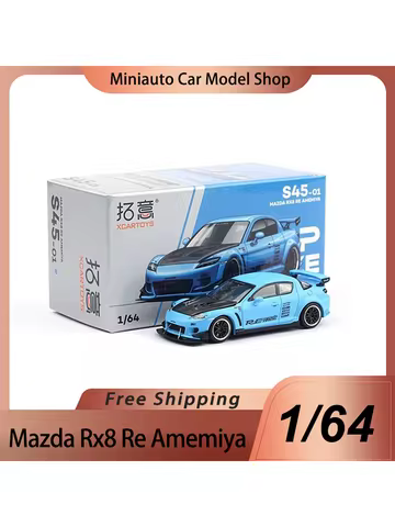 New In Stock Xcartoys 1:64 Mazda Rx8 Re Amemiya Alloy Miniature Diecast Model Mazda Sports S45-01 Ca