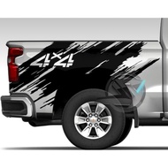 (Ready Stock) S1312# 4x4 Universal Car Body Trunk Vinyl Decal Sticker