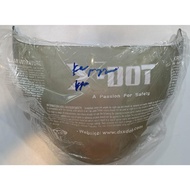 XDOT HELMET VISOR SMALL HOLE G618 /G618N  (SMOKE) 100% ORIGINAL