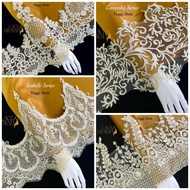 ❤️LACE VIRAL TRENDING GOLD SOFTGOLD❤️ LACEMEWAH, MEWAHLACE, LACE NIKAH, KAIN PASANG, VEIL, NET