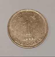 1998年1元 1蚊 香港一元硬幣
