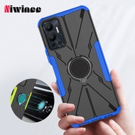 NIWINEE For infinix Hot 12 infinix Hot 12 Play Color Phone Hard Case Cover Stand Ring Magnetic Design Shockproof Anti-fall Casing