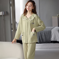 Bộ bầu - bộ sau sinh ( L.S Túi Thêu - Bông Mai ) chất liệu thun cotton - kiểu mới thời trang