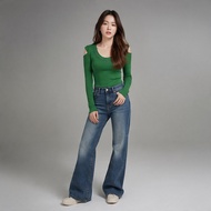 [IBS-01][Grade B]IBS Longsleeve T-Shirt Women | Long Sleeve T-Shirt Wanita