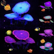 PEWANY Sea Anemone Mushroom Shape Luminous Cute Silicone Decorative Lifelike Fake Anemone