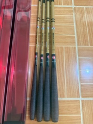 คันเบ็ด ชิงหลิว GW  เซียนเต๋าลายไผ่สวยงามเหนียวชนด้ามไหม