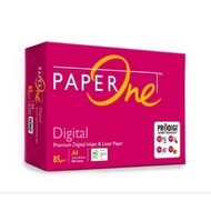 PAPERONE 85gsm A4 HVS PAPER 1 RIM 500 sheets PRINTING PAPER a4 paper