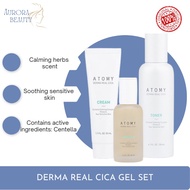 ATOMI Derma Real Cica Set ~ Toner 120ml , 40ml , Cream 50ml (A)(T)(O)(M)(Y)
