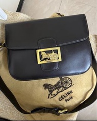 Celine 中古大馬車金扣包 vintage horse carriage box bag