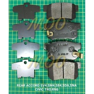 DISC BRAKE PADS REAR 43022-SV4-A00 ACCORD SV4 SM4 S84 SDA SNA CIVIC TRO RN6