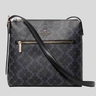 KATE SPADE Spade Flower Swingpack Crossbody Bag Black KM717