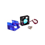 3D Printer Accessories Extruder Small Cooling Fan 12V Dual Wire 3010 Fan with Fan Cover