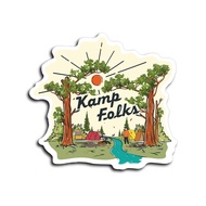 Camp Folks | Sticker