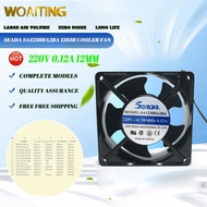 SEADA Taiwan SA1238HA2BA 12038 Cooler Fan Axial Fan Cooling Fan 220V 0.12A    Radiator Fan 12mm