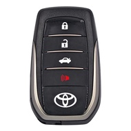 GTIOATO For Toyota Remote Key Shell Case Key Cover Holder For Toyota Sienta Hiace Vios Corolla Altis Prius Alphard Camry Harrier CHR Yaris Cross Vellfire Rav4