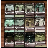 ❤️Baju Melayu Elrah Exclusive  2024 Emerald Green Soft Green Celadon Green Olive Green