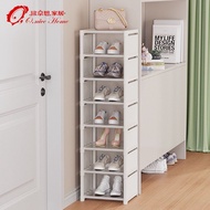 Simple Entry Shoe Rack Door Wall Shoe Storage Cabinet Rental Room Multi-Layer Student Dormitory Small Three-Dimensional Shoe Cabinet/High-Top Shoes Storage Box