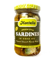 Montaño Spanish Style Sardines in Corn Oil 228g