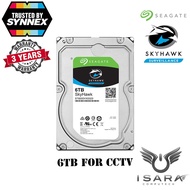 ( โปรโมชั่น++) คุ้มค่า SEAGATE SKYHAWK 6TB SURVEILLANCE HDD FOR CCTV (ST6000VX001) ราคาสุดคุ้ม กล้อง