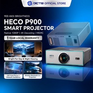 Heco P900 Smart Projector｜900 ANSI | 7600 Lumens | Native 1080P | 4K Decoding | Auto Focus+Obstacle 