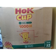 Cup Hok Oval 22oz/Cup Hok U series 22oz/Cup Glass Hok Oval 22oz