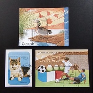 G99 Laos and Cambodia Miniature Sheets 3pcs VF