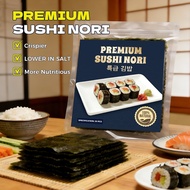 Premium Roasted Nori Seaweed Korean Seaweed Nori Sushi Sheets for Sushi Making