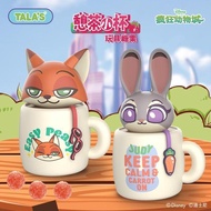 Crazy Zoo 2 Joint Marshmallow 9g Rest Tea Cup Toy Candy Cute Cute Fun Desktop Ornaments 7.29.W