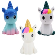 New Squishy Cute Unicorn Simulation Animal Doll PU Bread Slow Rising Scented Soft Squeeze Toy Stress