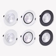 Dimmable AC85~265V Recessed Anti Glare LED Downlights 7W/15W/25W/40W LED Ceiling Spot Lights Background Lamps Indoor Lighting