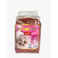 QQ CAT Makanan Kucing Seafood 780g (Merah)