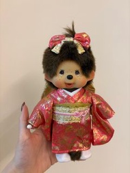 全新日本版 Sekiguchi Monchhichi Doll in Kimono