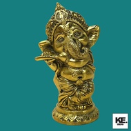 Metal Ganesha Statue/Suitable For Home Decor/Office Table/KE104